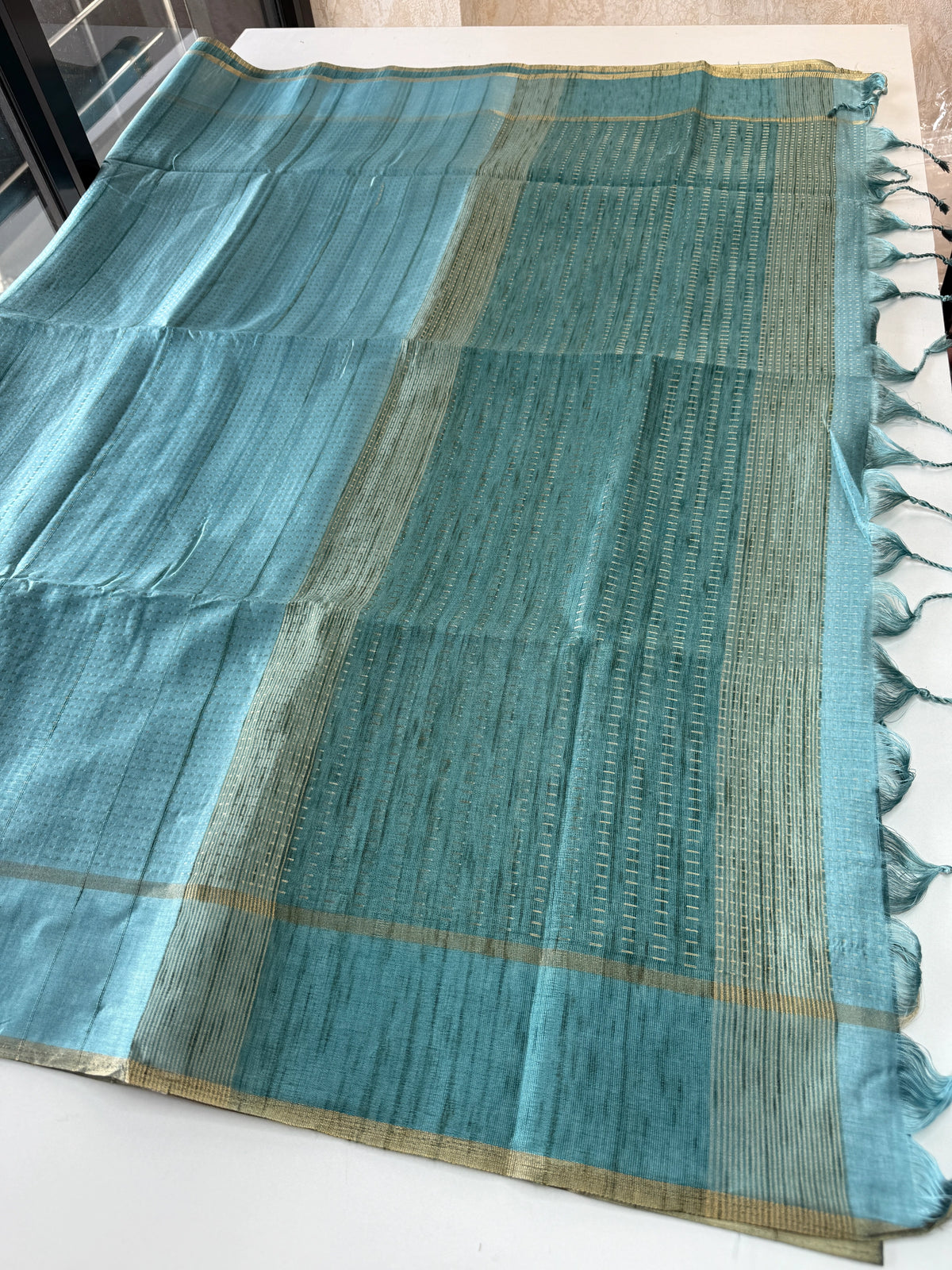 Semi matka saree/MAT12