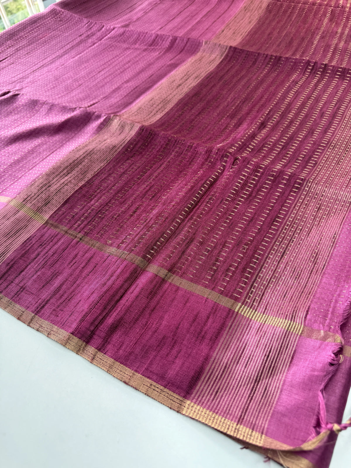 Semi matka saree/MAT12