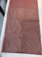 Crushed Organza Saree/ CW3166