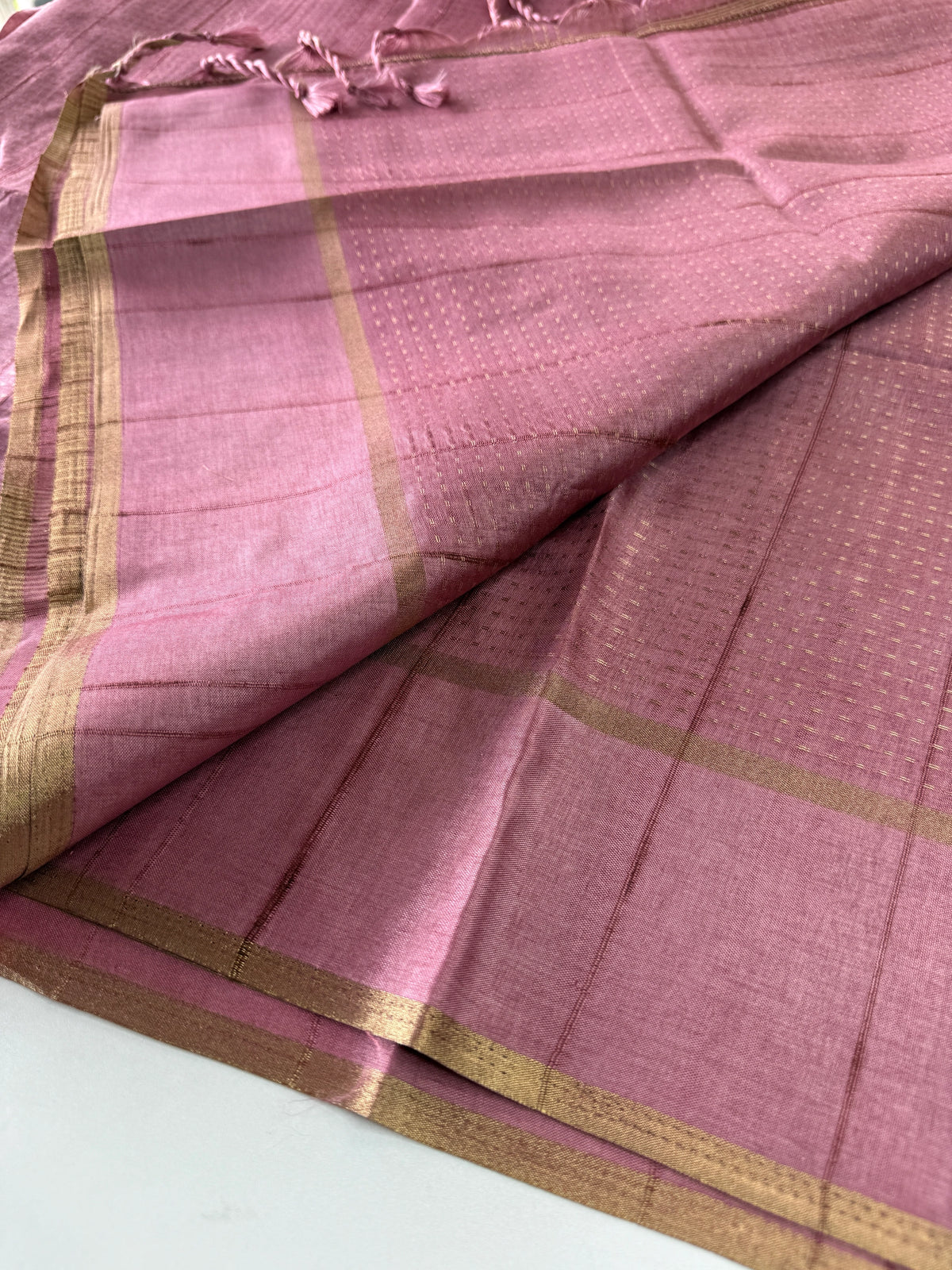 Semi matka saree/MAT12