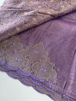 Crushed Organza Saree/ CW3166