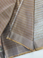 Tissue weaved Saree/ 268D