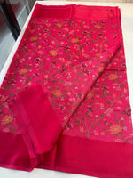 Semi Jute Saree/ 386E