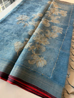 Tissue Linen Blend Saree / 1568