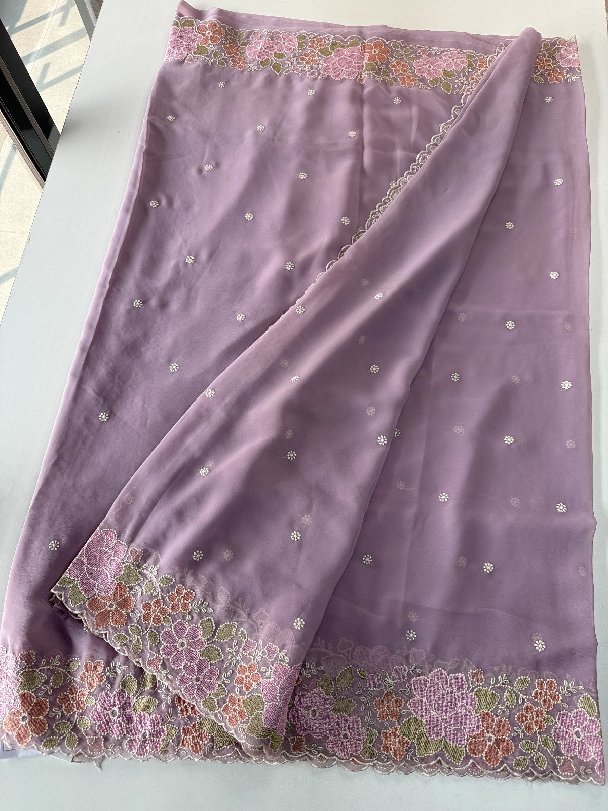 Georgette Saree/ CW325