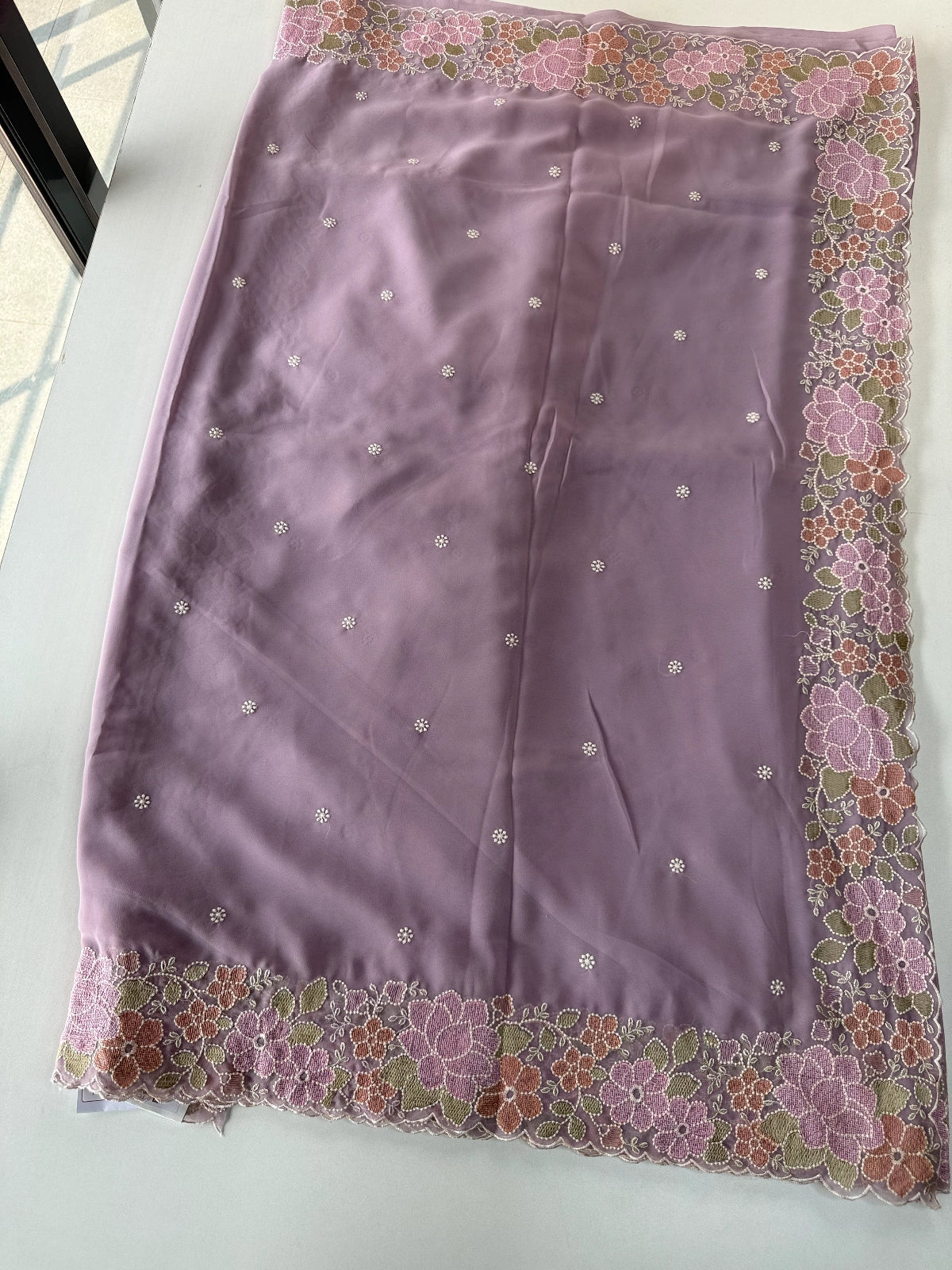 Georgette Saree/ CW325