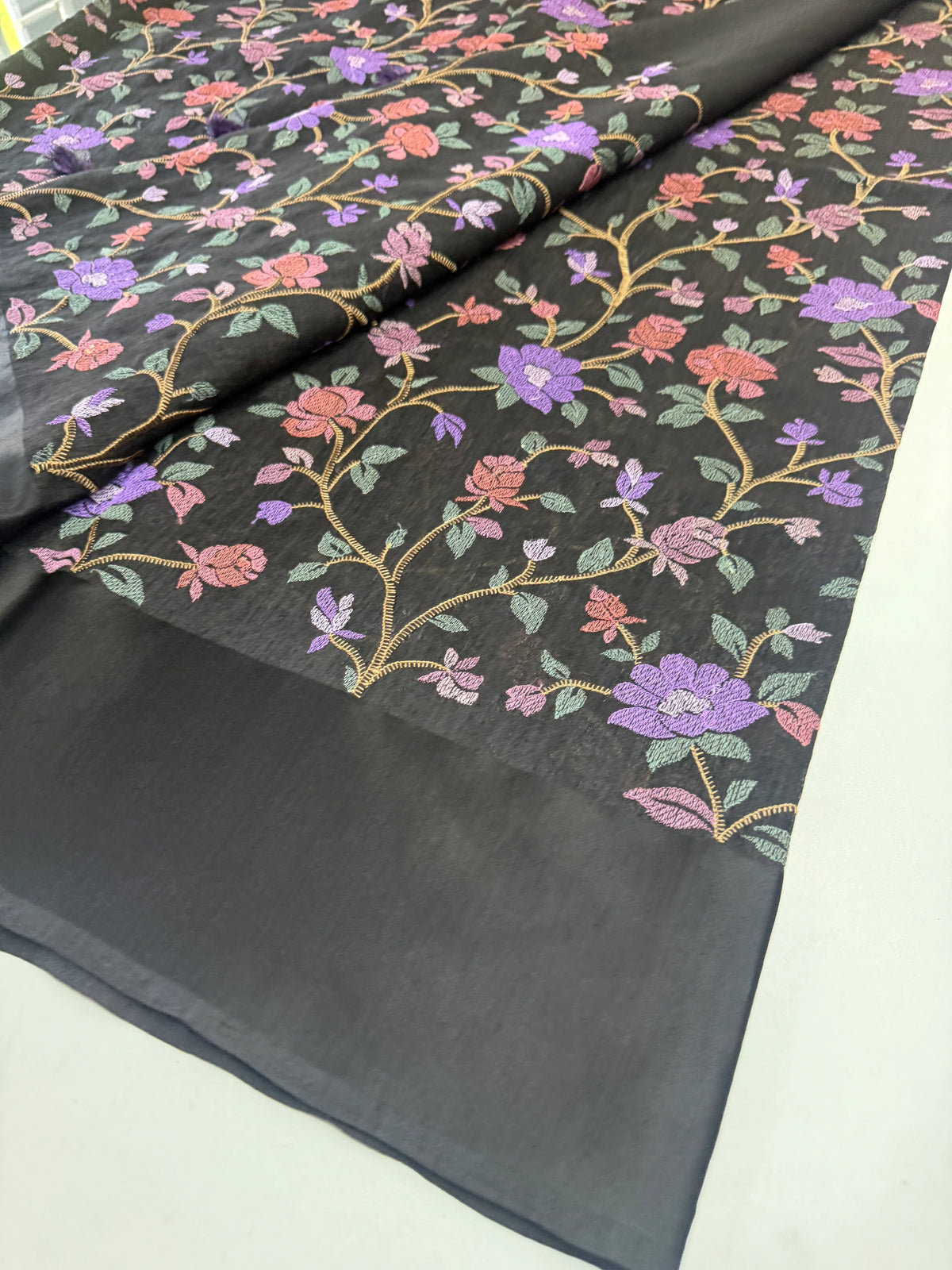 Semi Jute Saree/ 386E