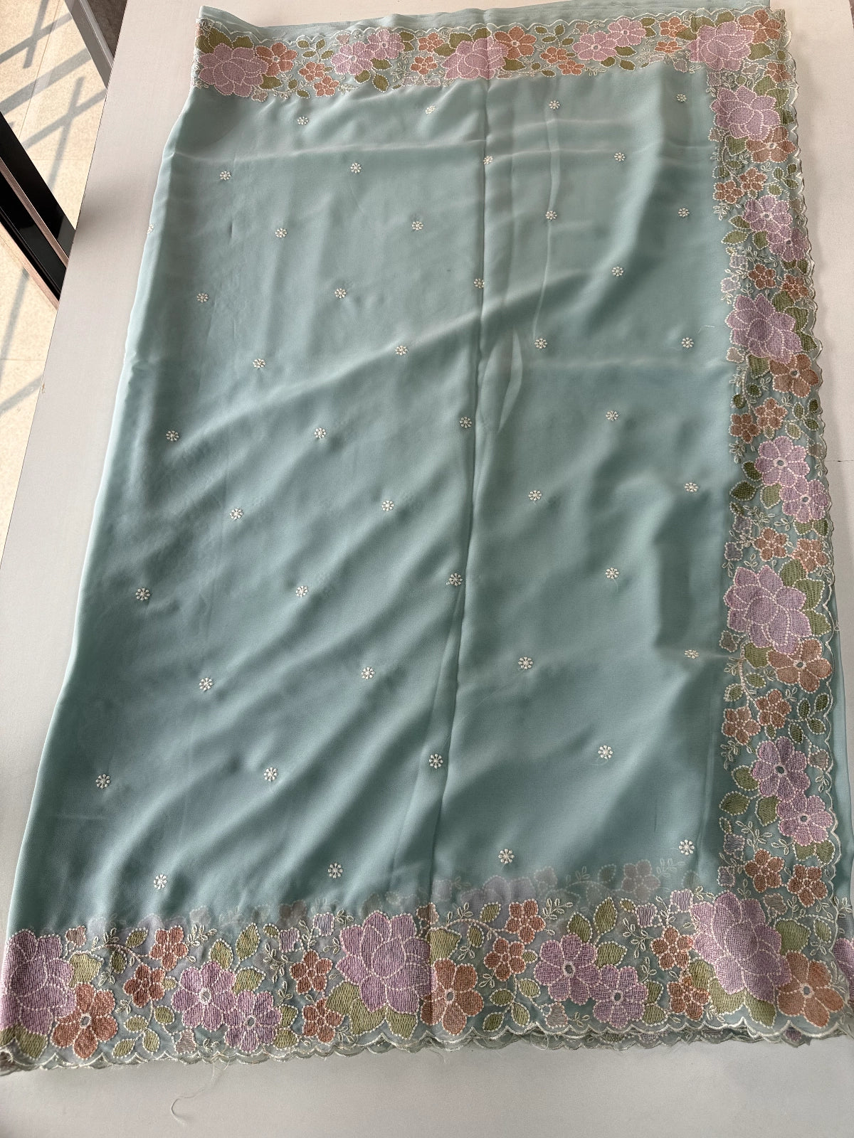 Georgette Saree/ CW325