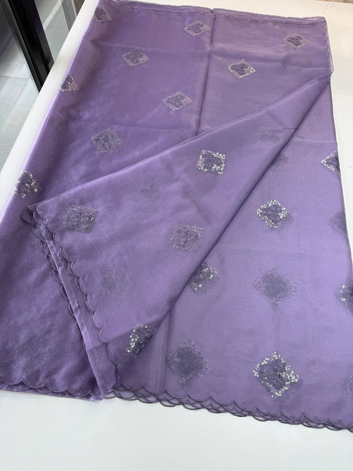 Soft Organza Saree/CW375