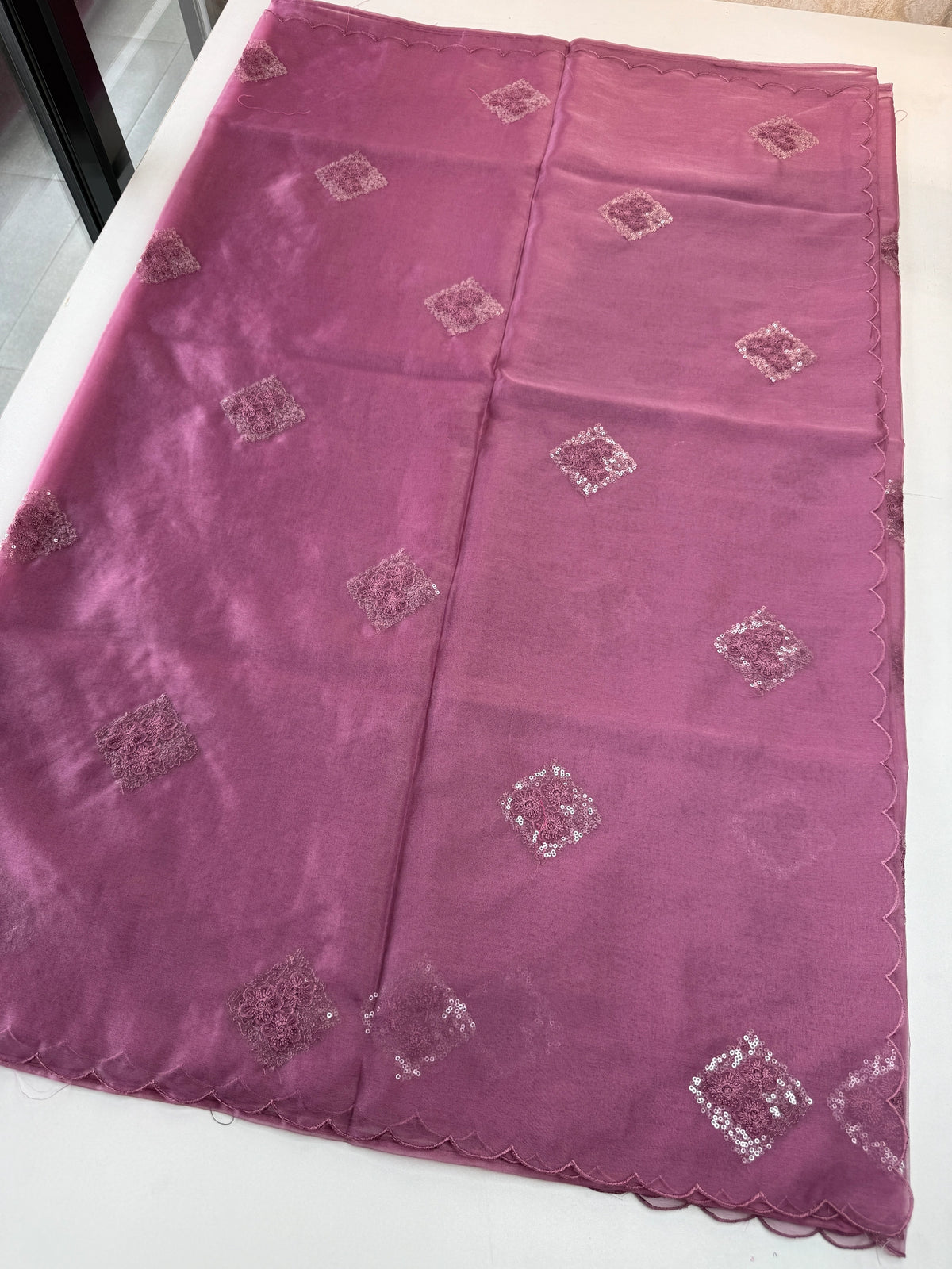Soft Organza Saree/CW375