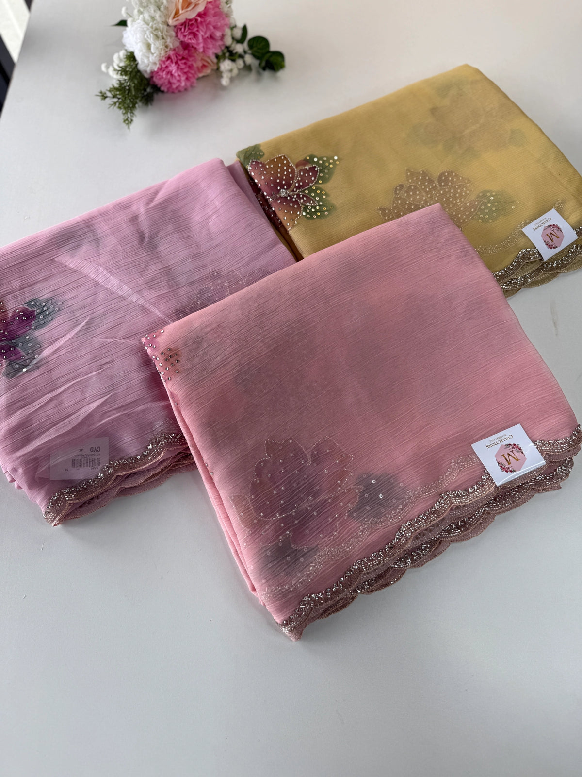 Chiffon saree/ HW409