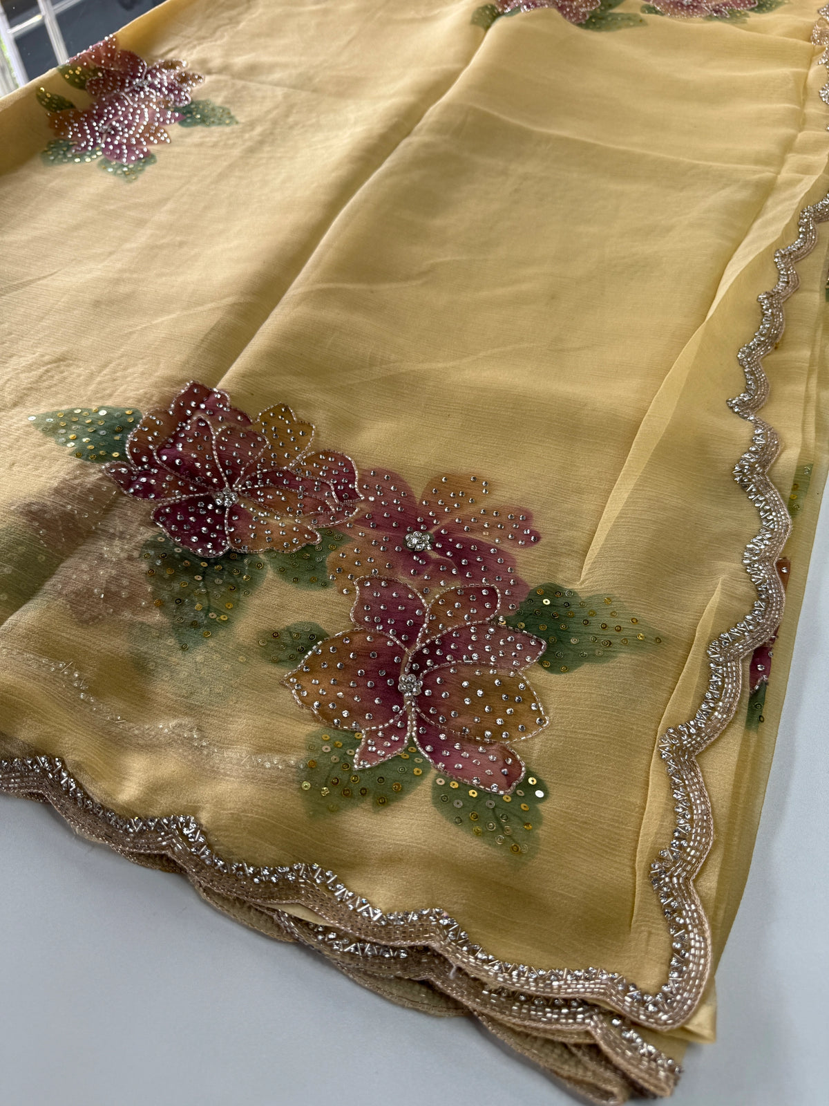 Chiffon saree/ HW409