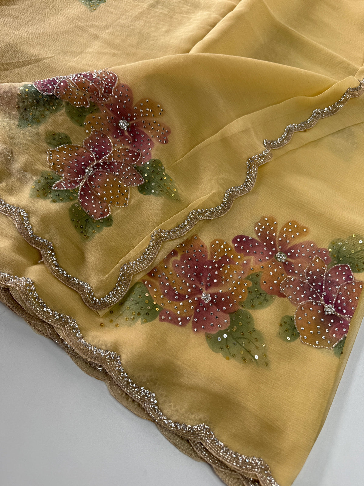 Chiffon saree/ HW409