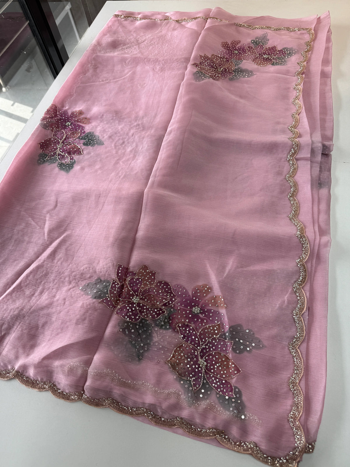 Chiffon saree/ HW409