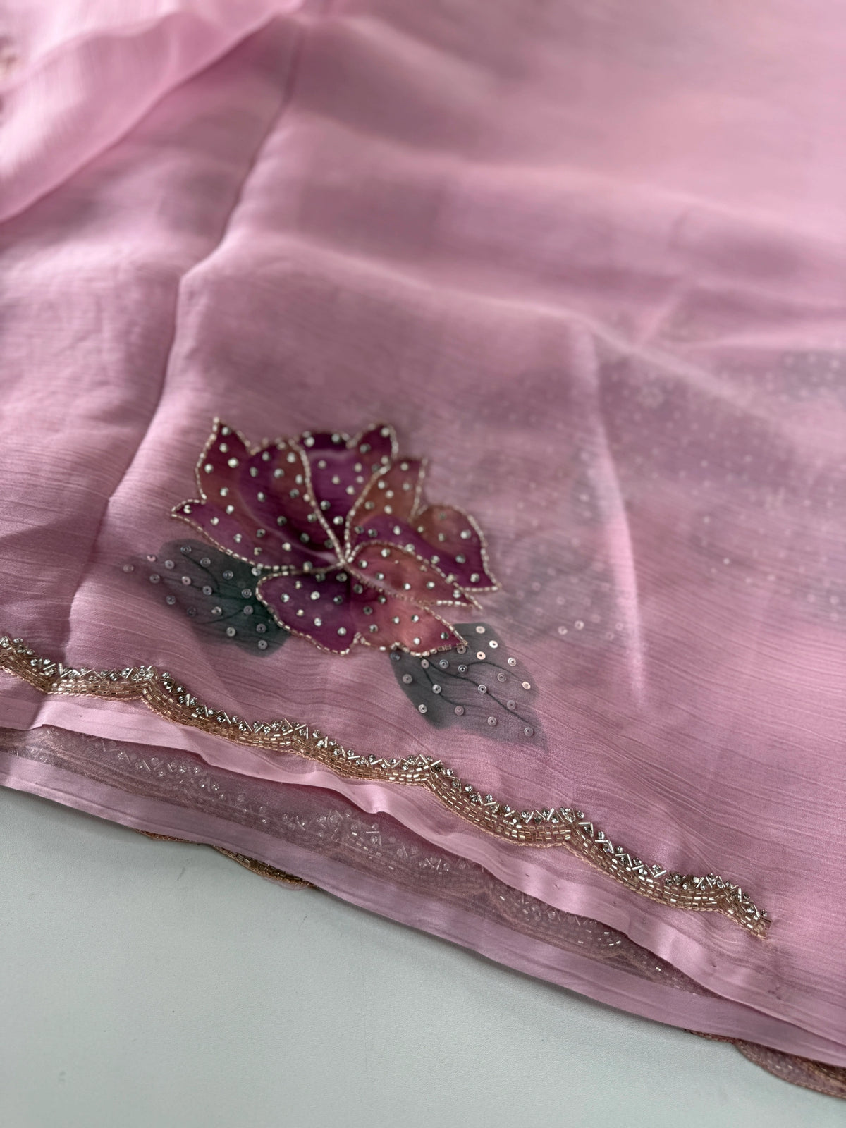 Chiffon saree/ HW409