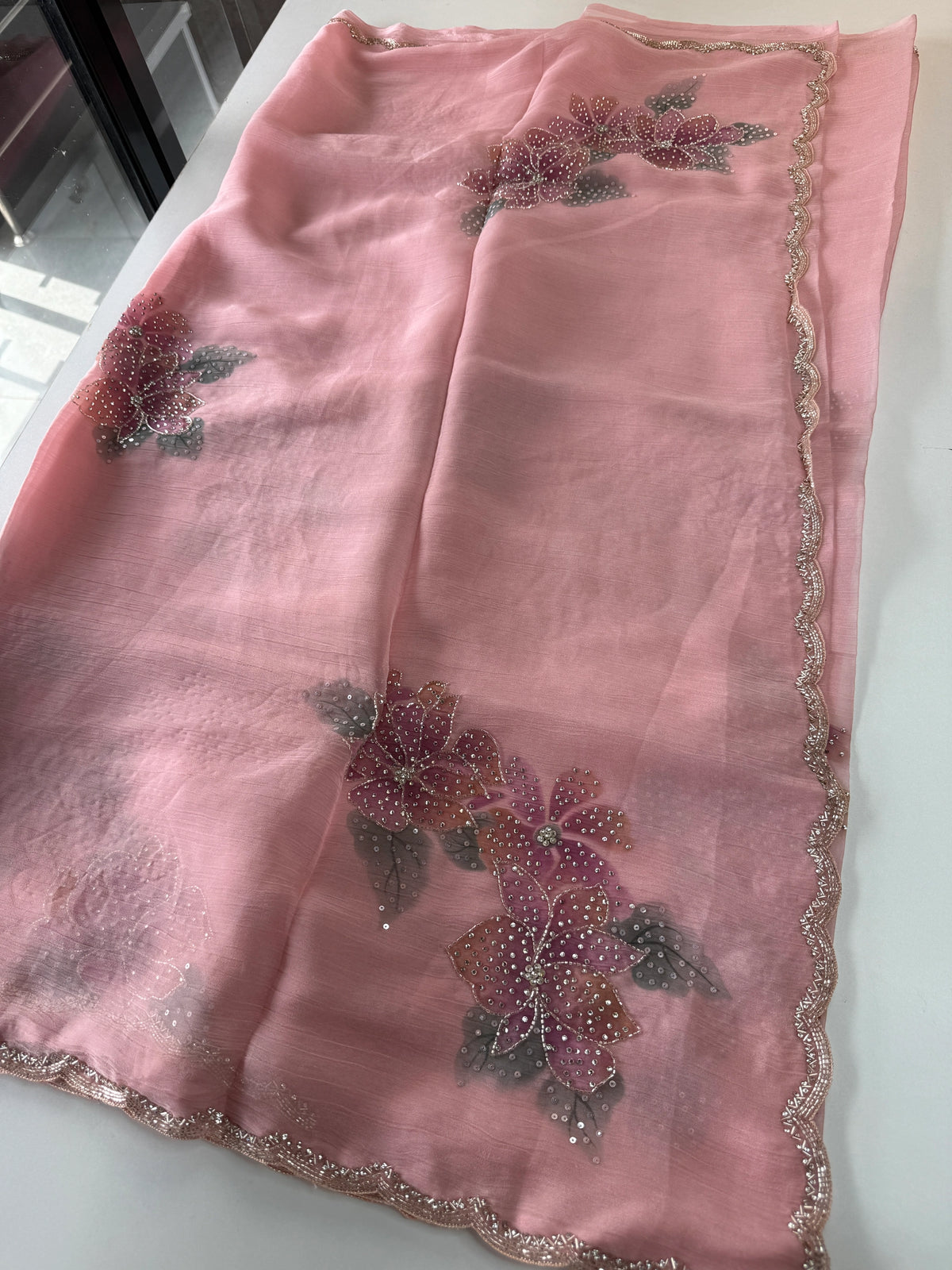 Chiffon saree/ HW409