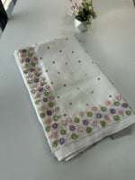 Crushed Organza Saree/ HW161