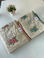 Chanderi Organza Blended Saree/ 1310