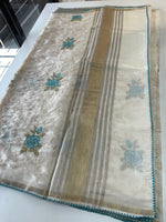 Chanderi Organza Blended Saree/ 1310