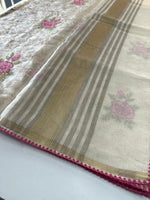 Chanderi Organza Blended Saree/ 1310