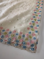 Crushed Organza Saree/ HW161
