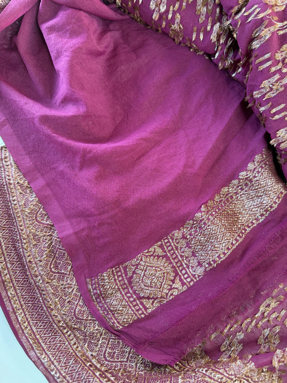 Georgette Banarasi Saree/ 11MC /A