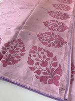 Slub Silk Saree/ 8004