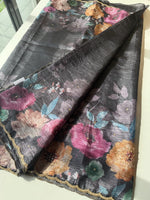 Crushed crape floral / A172