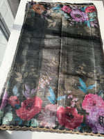 Crushed crape floral / A172