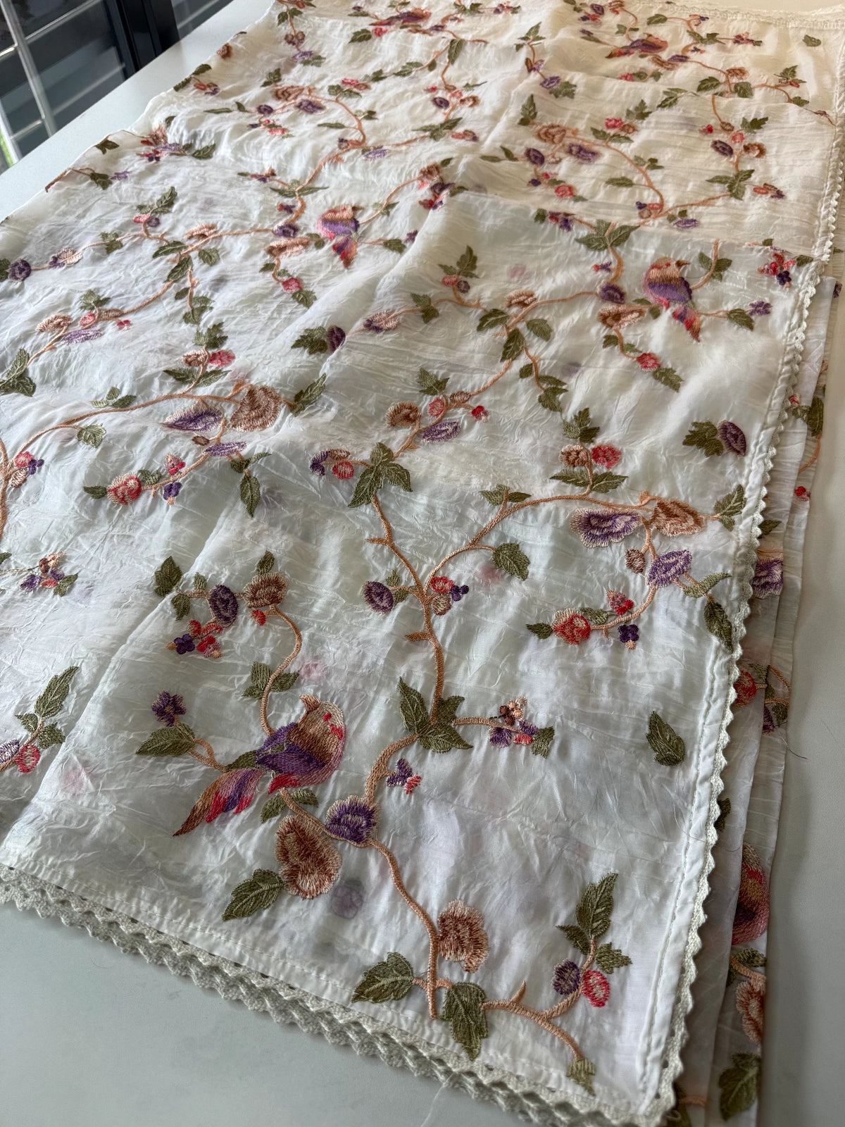 Crushed organza/ cwa90