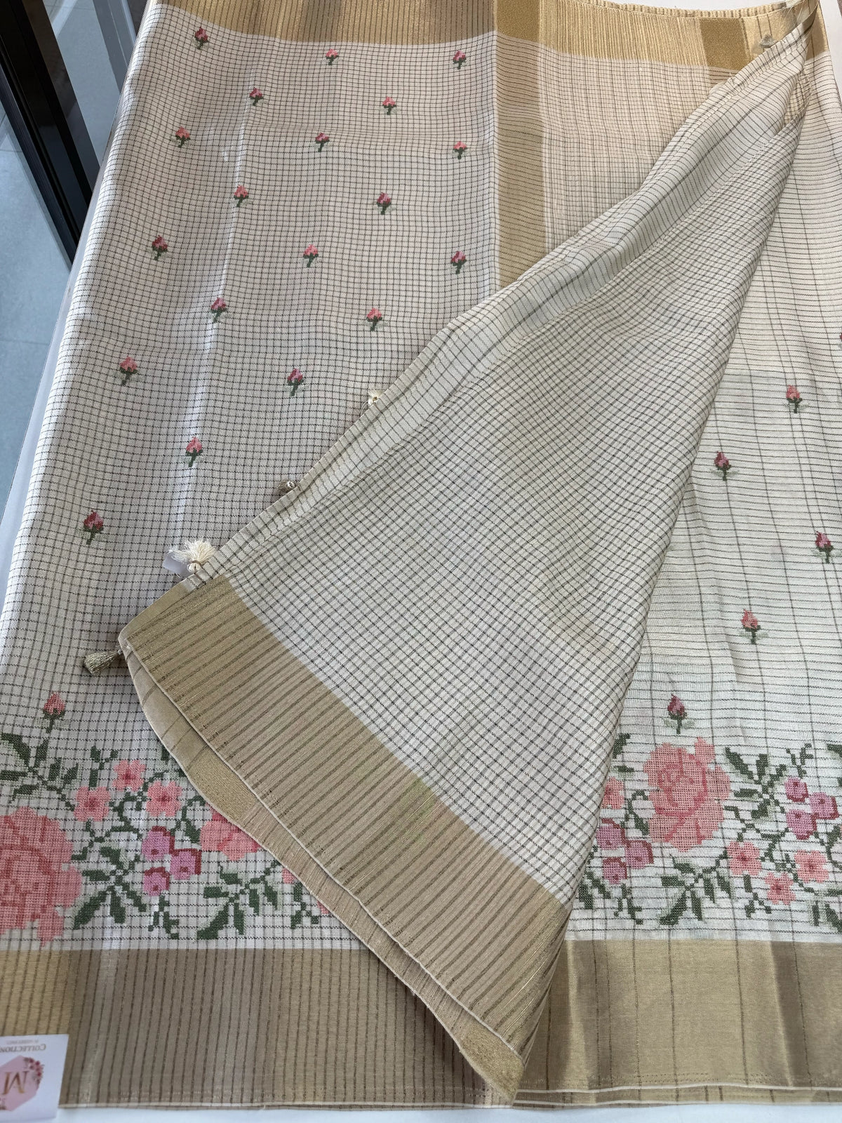 Soft semi Tussar saree/ 1681