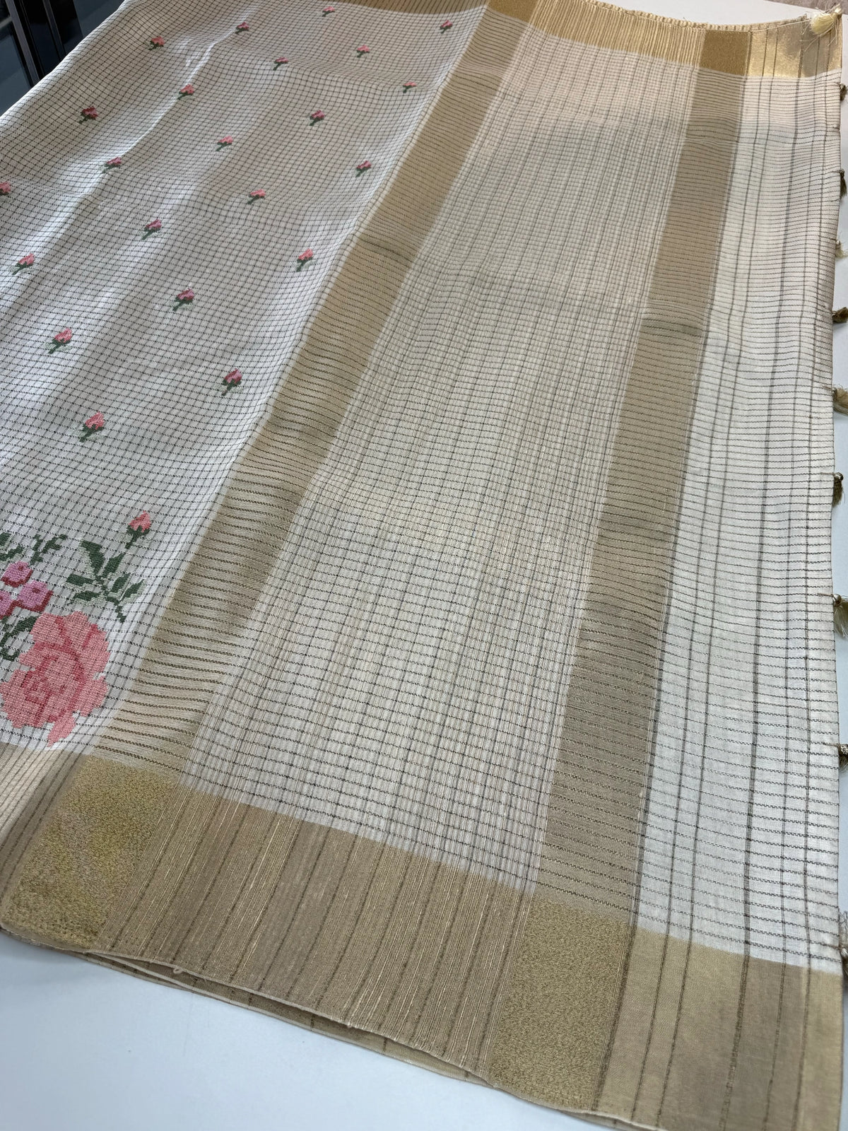Soft semi Tussar saree/ 1681