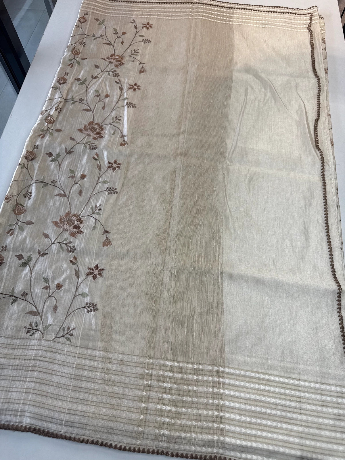Soft semi Tussar saree/ MC222