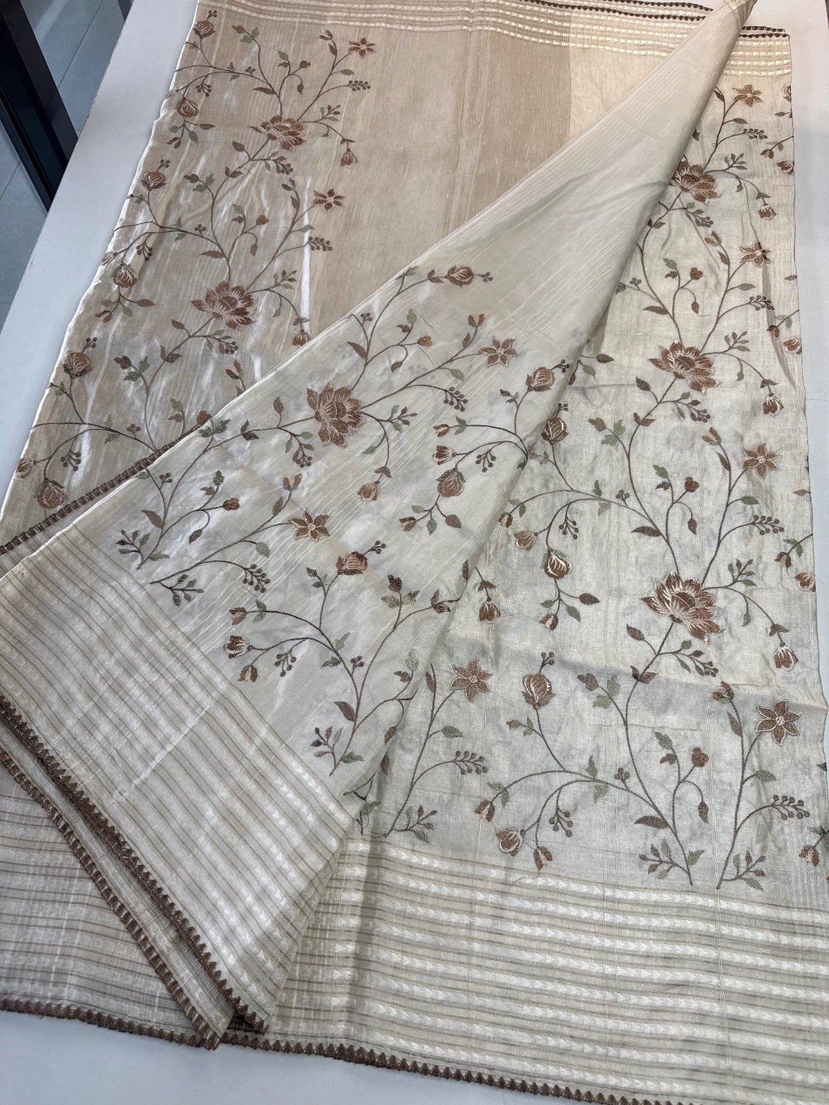 Soft semi Tussar saree/ MC222