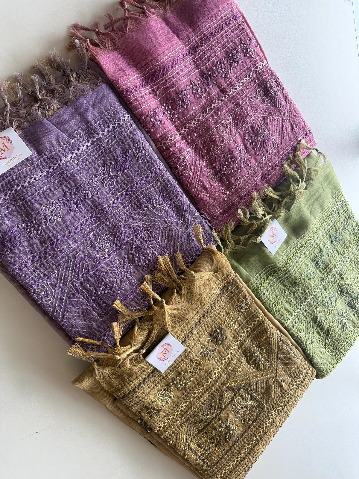 Linen tissue saree / SG79S