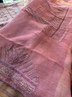 Linen tissue saree / SG79S