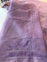 Linen tissue saree / SG79S