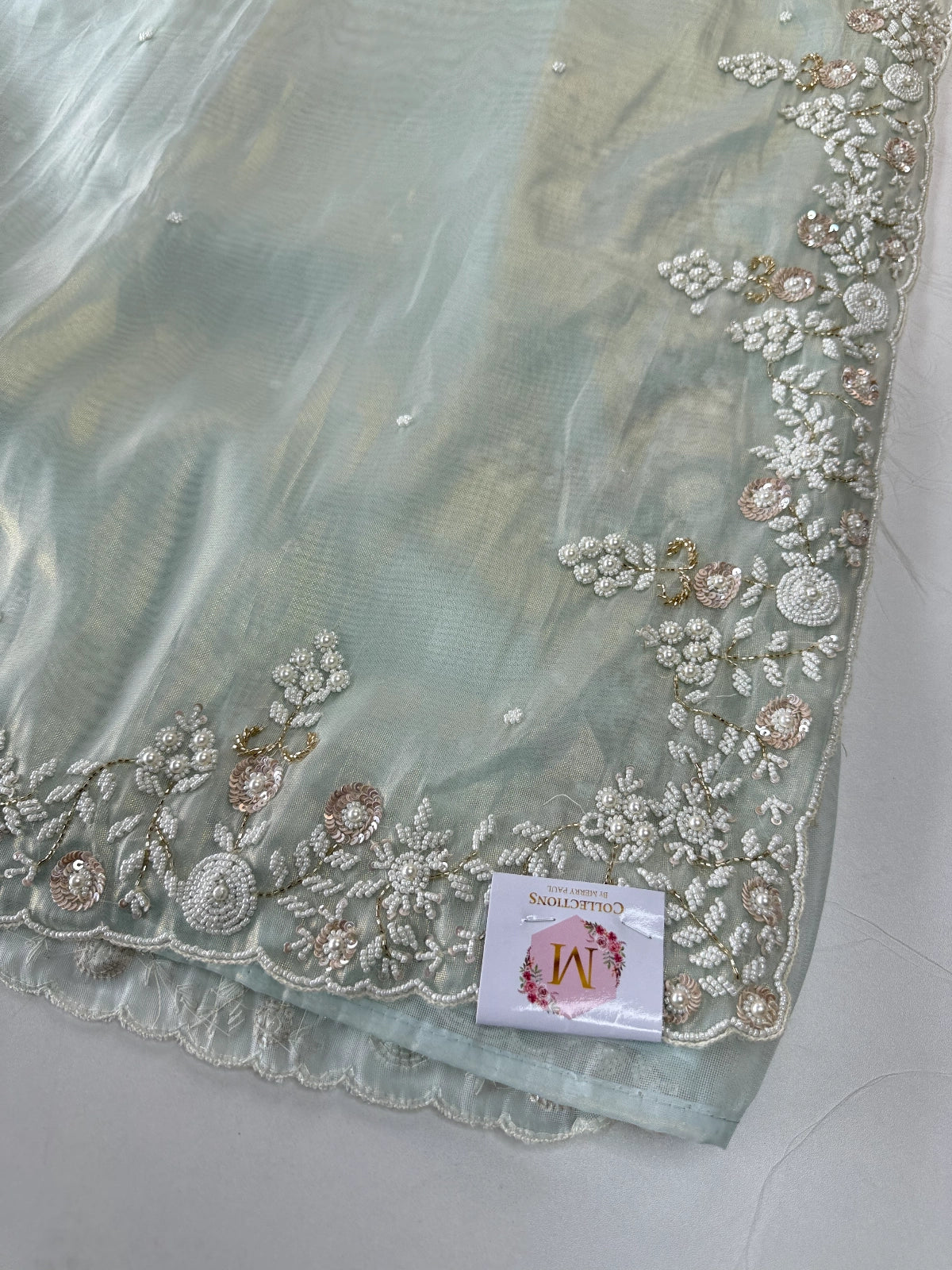 Tissue Organza Saree/ SA001