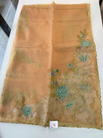 Glass Organza Saree/4435