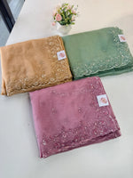 Glass Organza Saree/ SP96