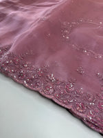 Glass Organza Saree/ SP96