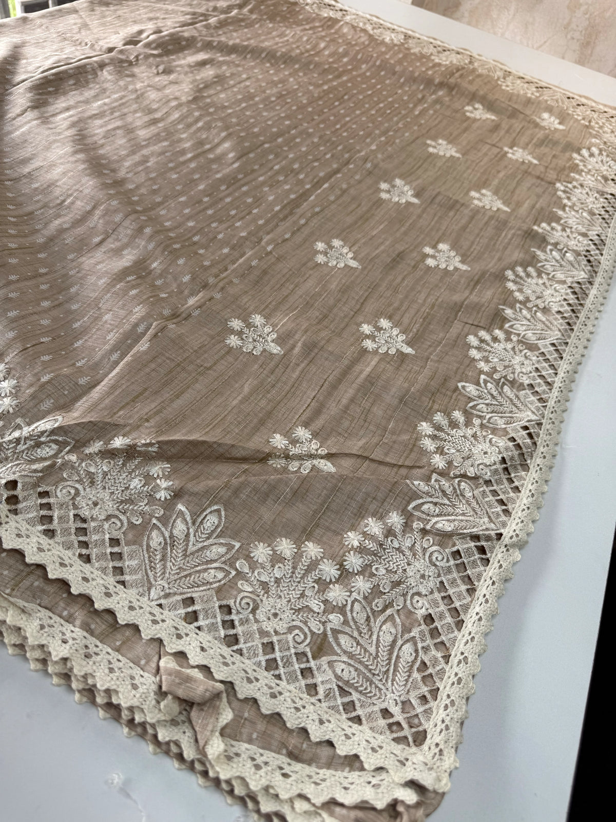 Soft semi Tussar saree/ 1345