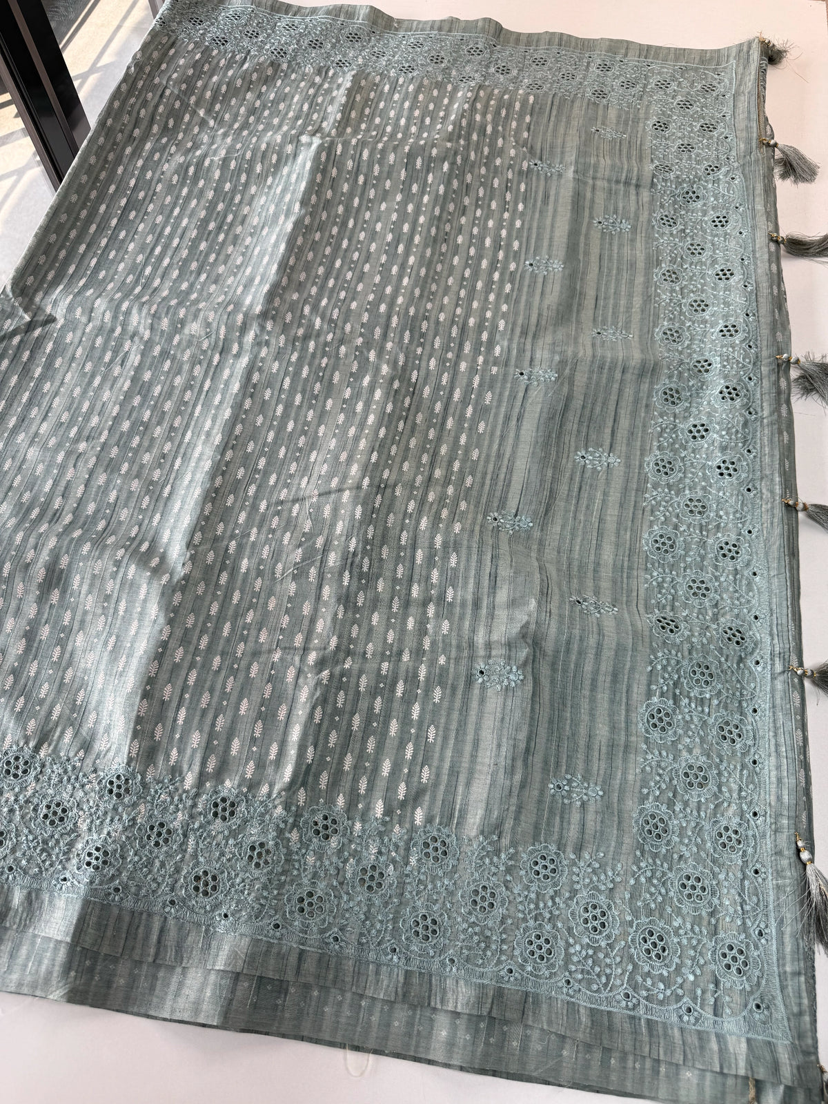 Soft semi Tussar / 1347