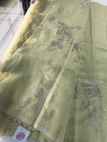 Chanderi Tissue blended Saree/ AWS16