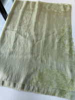 Korean Organza Saree/ 4154