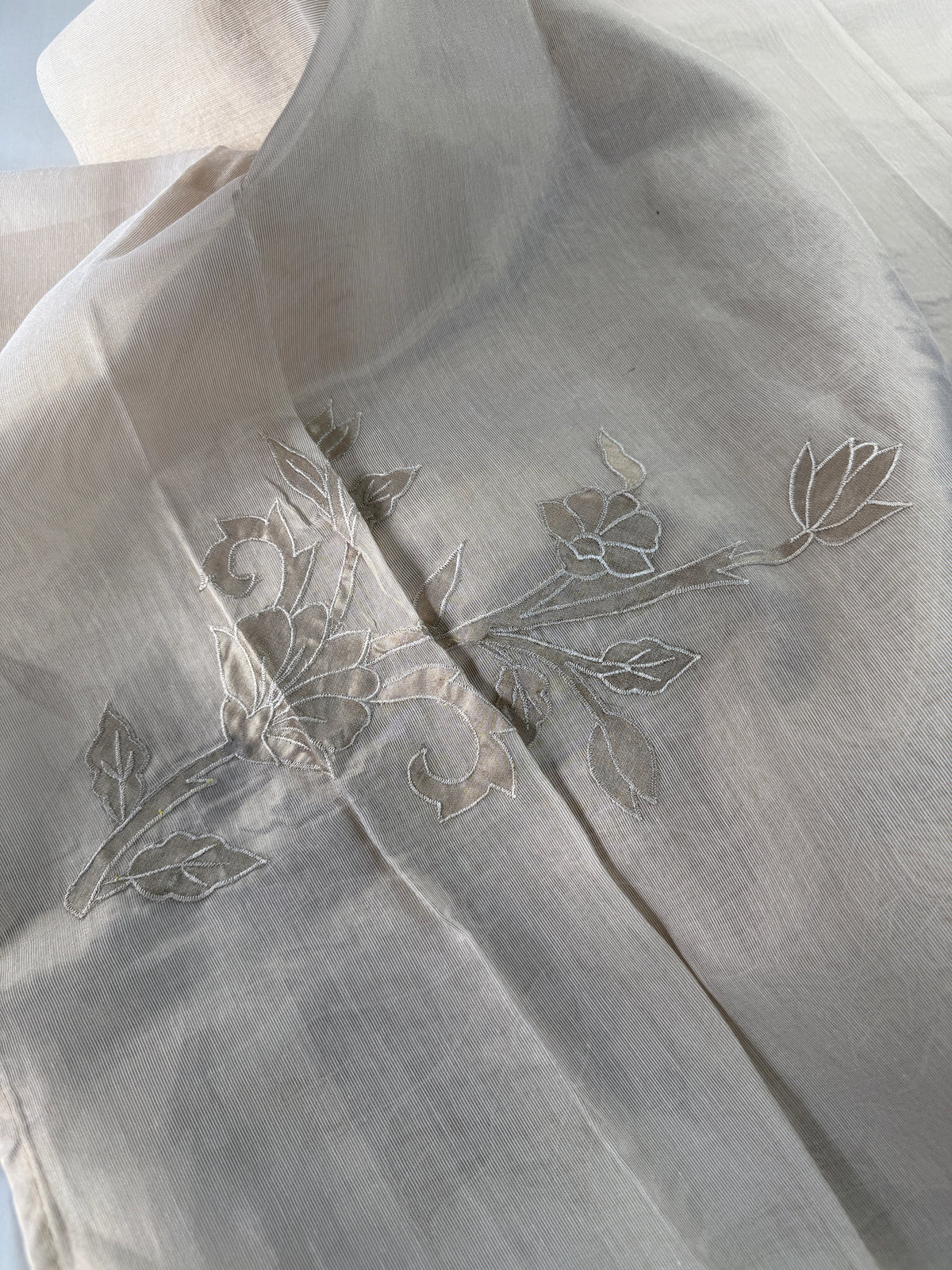 Chanderi Tissue Blended Saree/ AWS17