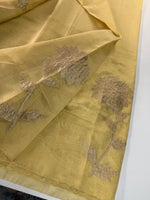 Chanderi Tissue Blended Saree/ AWS17