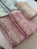 Shimmer crushed georgette /D14932