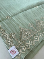 Shimmer crushed georgette /D14932