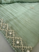 Shimmer crushed georgette /D14932